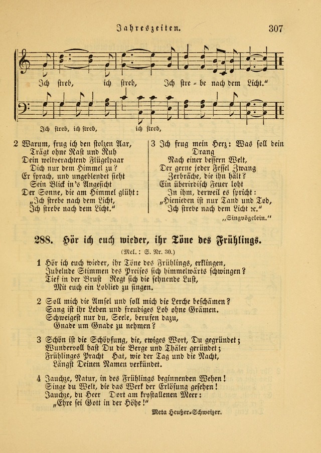 Sonntagsschul-Gesangbuch der Reformirten Kirche in den Vereinigten Staaten page 307