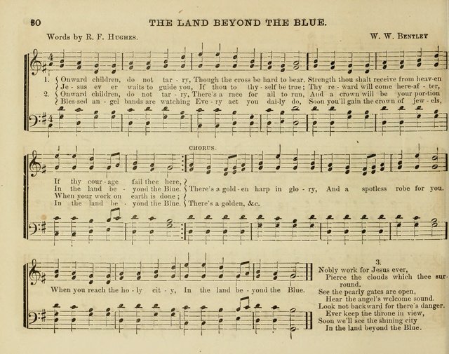 Song Garland; or, Singing for Jesus: a new collection of Music and Hymns prepared expressly for Sabbath Schools page 60