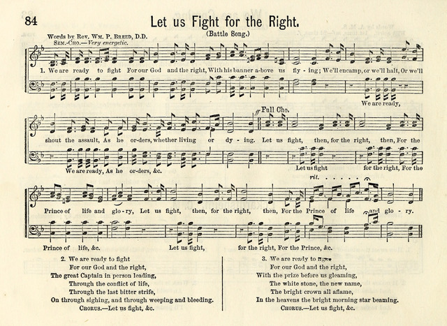 Songs of Gladness for the Sabbath School page 82