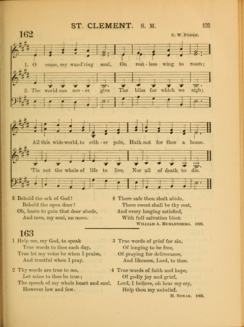 The School Hymnary: a collection of hymns and tunes and patriotic songs for use in public and private schools page 105