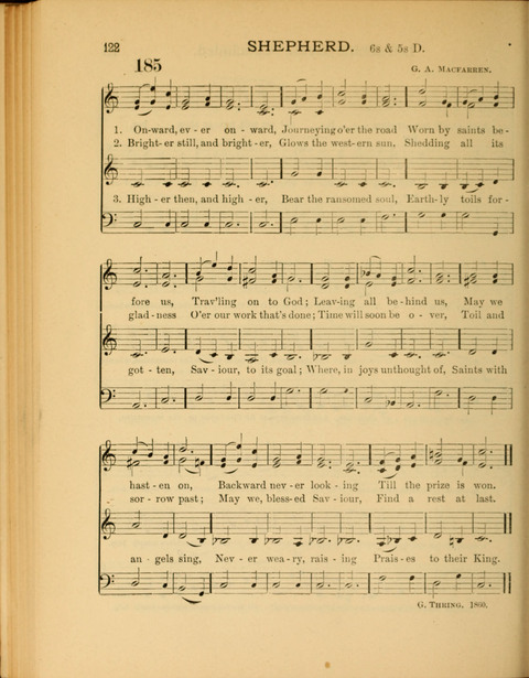 The School Hymnary: a collection of hymns and tunes and patriotic songs for use in public and private schools page 122