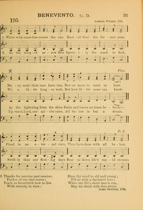 The School Hymnary: a collection of hymns and tunes and patriotic songs for use in public and private schools page 131