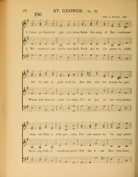 The School Hymnary: a collection of hymns and tunes and patriotic songs for use in public and private schools page 132