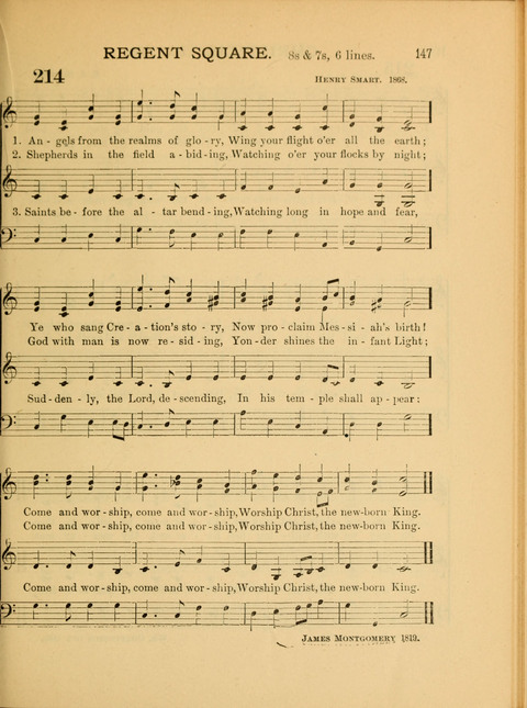 The School Hymnary: a collection of hymns and tunes and patriotic songs for use in public and private schools page 147