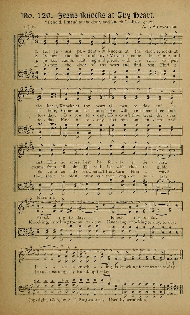 Sweet Harmonies: a new song book of gospels songs for use in revivals and all religious gatherings, sunday-schools, etc. page 105