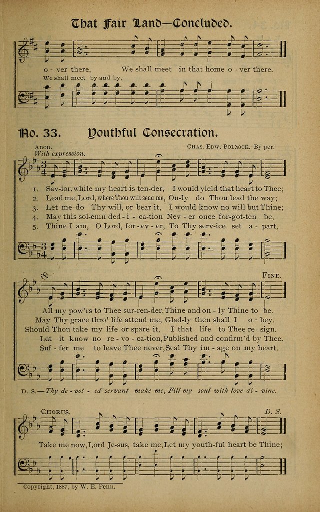 Sweet Harmonies: a new song book of gospels songs for use in revivals and all religious gatherings, sunday-schools, etc. page 27