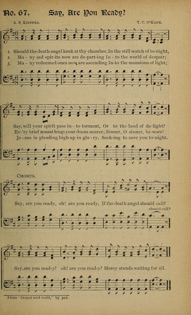 Sweet Harmonies: a new song book of gospels songs for use in revivals and all religious gatherings, sunday-schools, etc. page 55