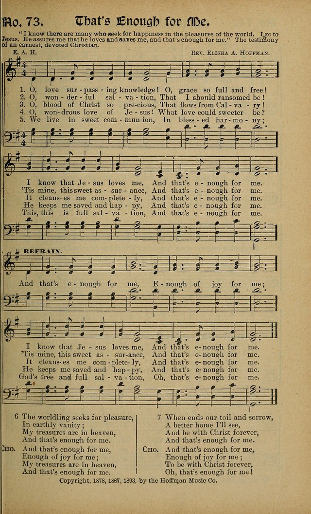 Sweet Harmonies: a new song book of gospels songs for use in revivals and all religious gatherings, sunday-schools, etc. page 61