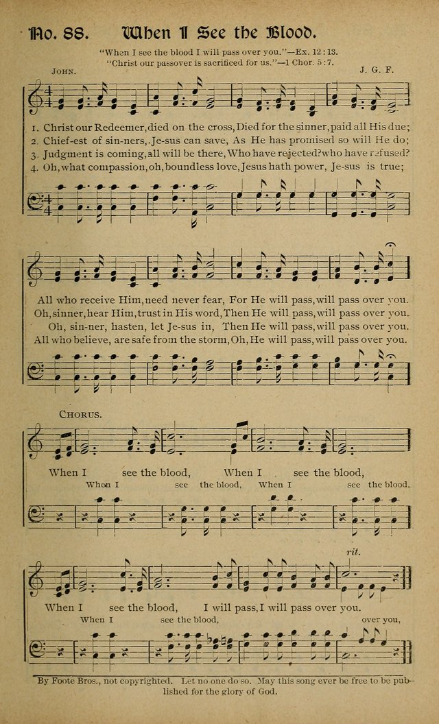 Sweet Harmonies: a new song book of gospels songs for use in revivals and all religious gatherings, sunday-schools, etc. page 73