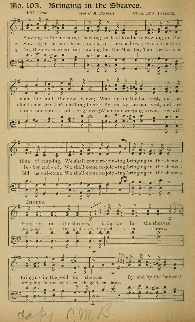 Sweet Harmonies: a new song book of gospels songs for use in revivals and all religious gatherings, sunday-schools, etc. page 88