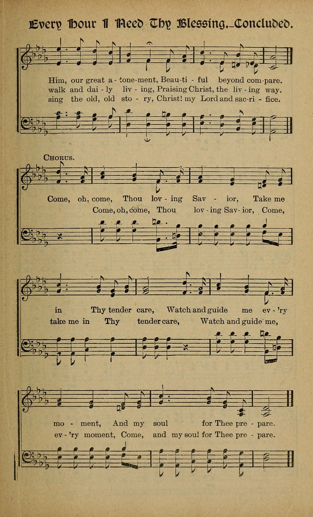 Sweet Harmonies: a new song book of gospels songs for use in revivals and all religious gatherings, sunday-schools, etc. page 95