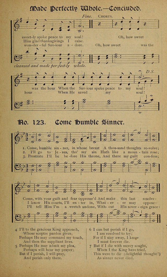 Sweet Harmonies: a new song book of gospels songs for use in revivals and all religious gatherings, sunday-schools, etc. page 99