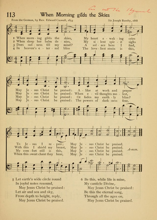 The School Hymnal page 120