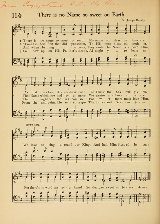 The School Hymnal page 121