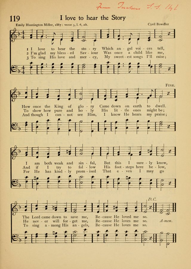 The School Hymnal page 126