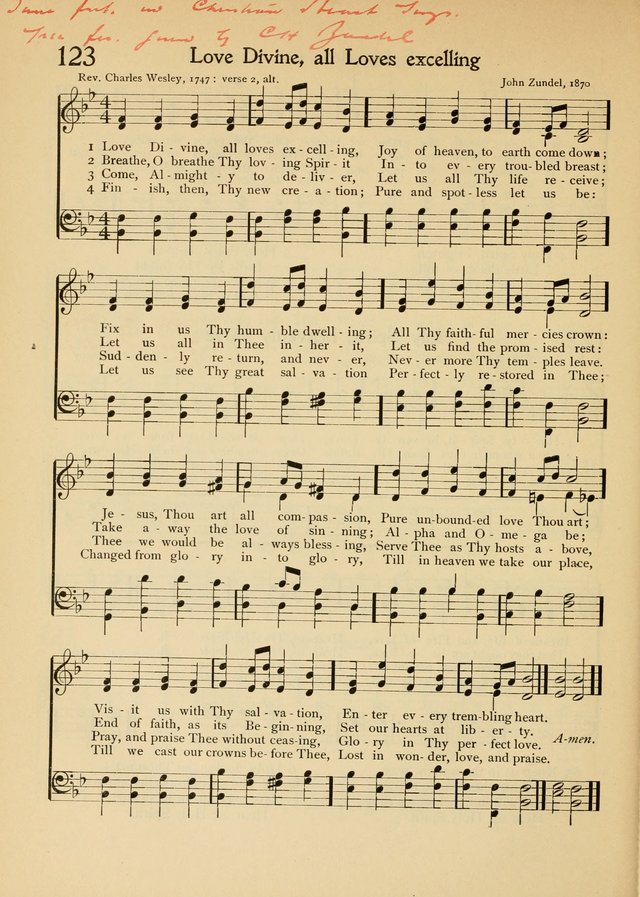 The School Hymnal page 129