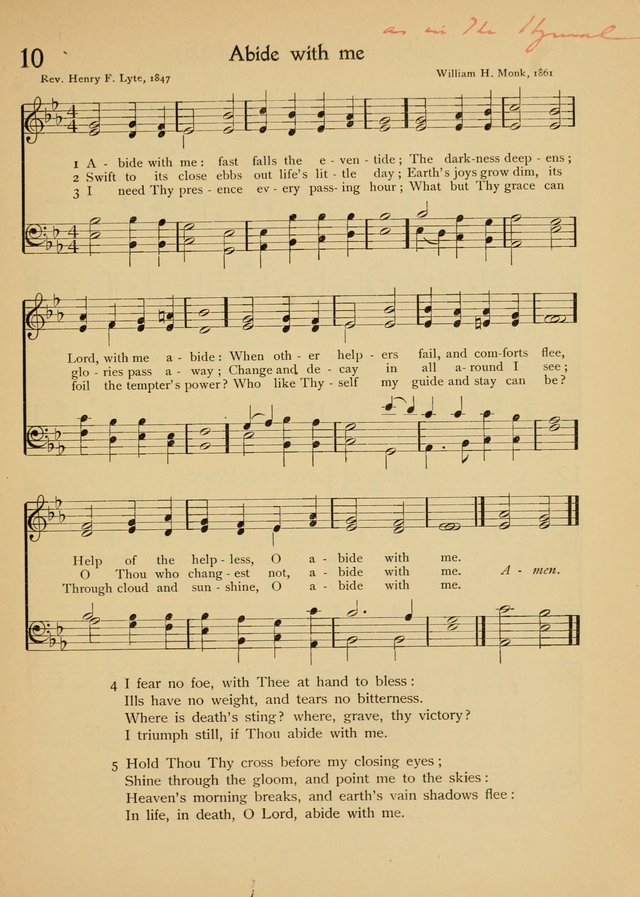 The School Hymnal page 26