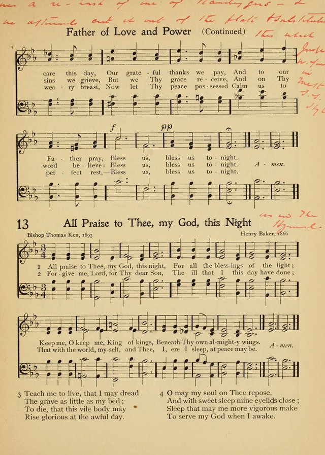 The School Hymnal page 28