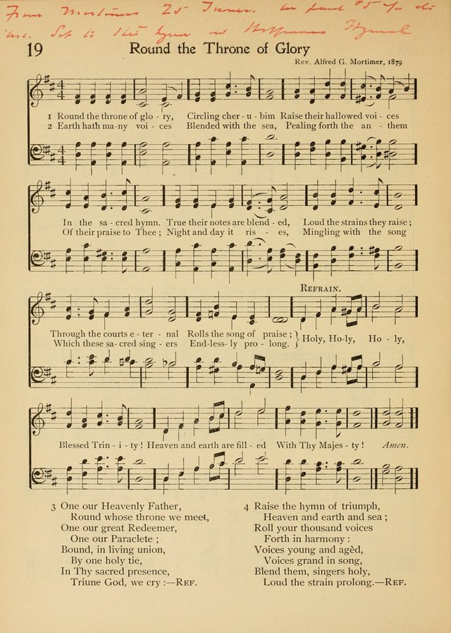 The School Hymnal page 33