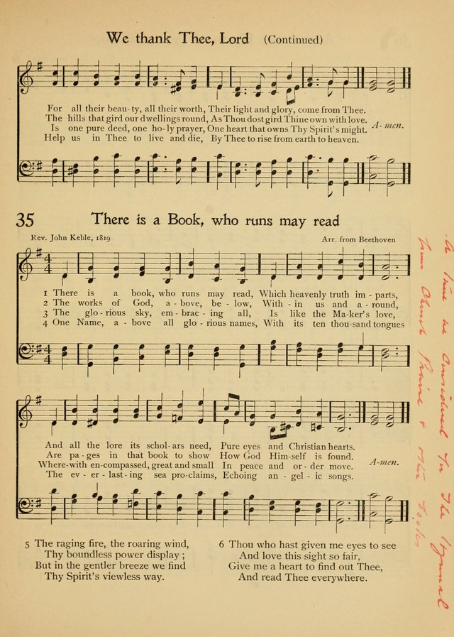 The School Hymnal page 46