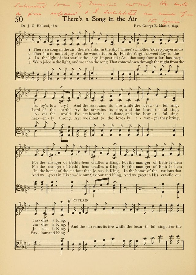 The School Hymnal page 61