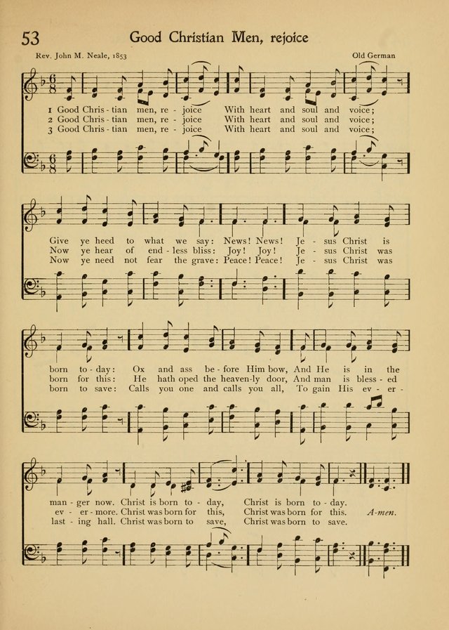 The School Hymnal page 64