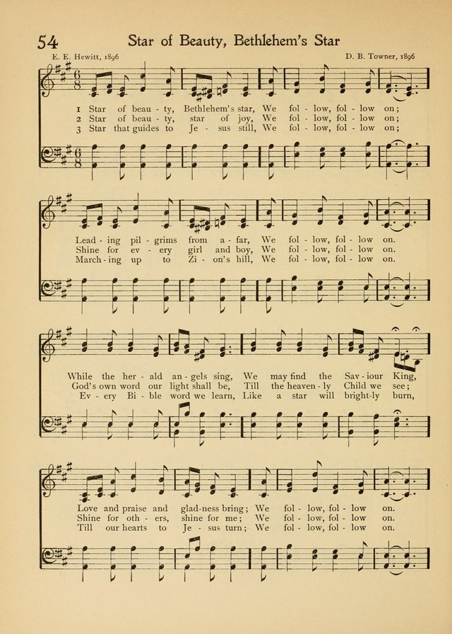 The School Hymnal page 65