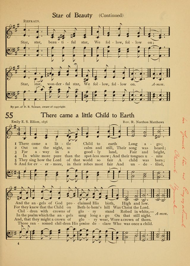 The School Hymnal page 66