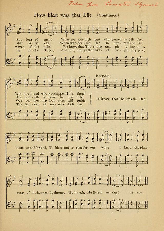 The School Hymnal page 72