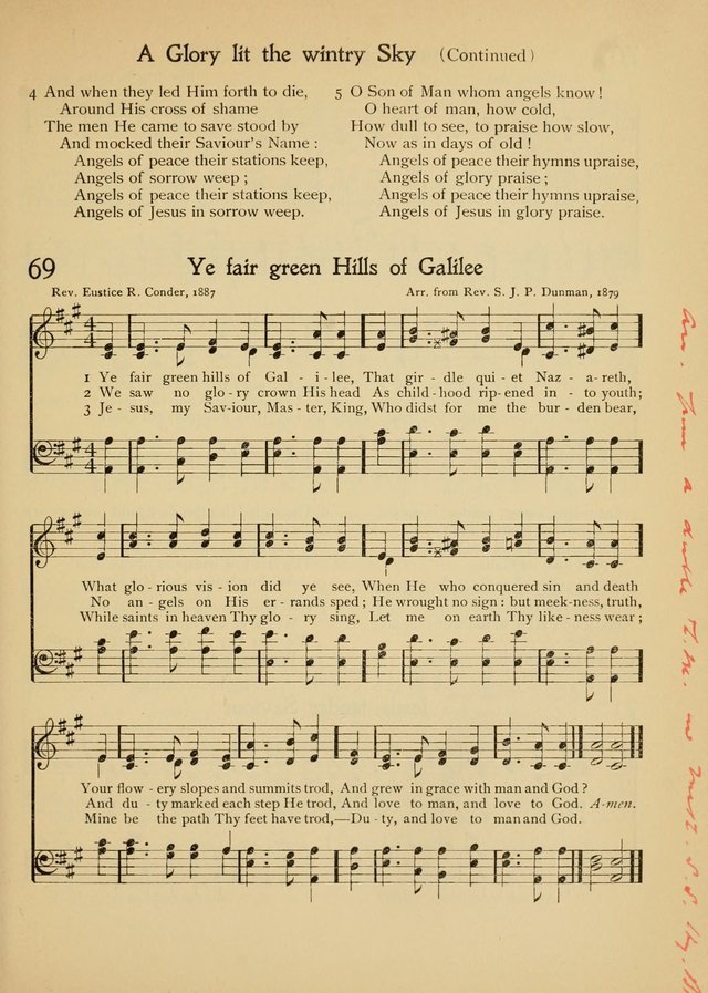 The School Hymnal page 80