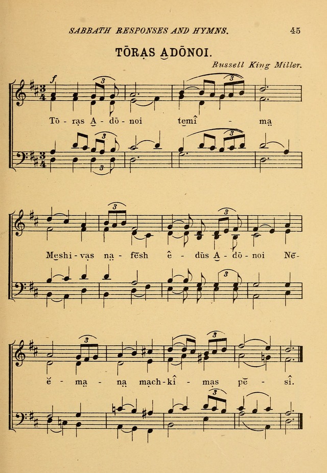 The Service Hymnal with an introductory service page 46