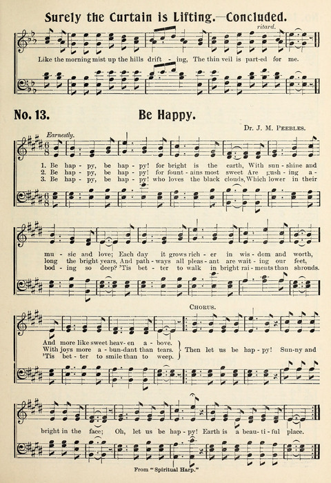 Spiritualist Hymnal page 11