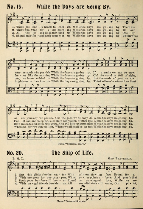 Spiritualist Hymnal page 16