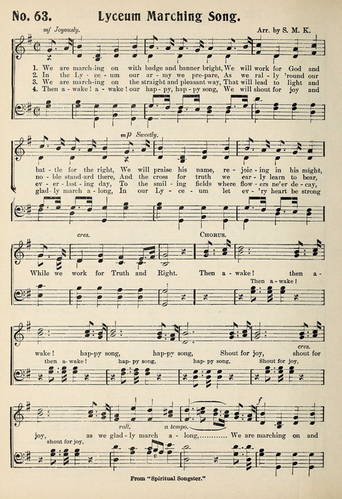 Spiritualist Hymnal page 52