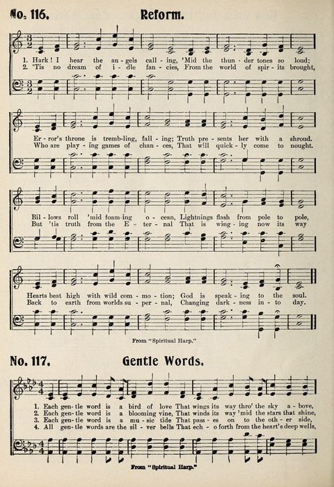 Spiritualist Hymnal page 96