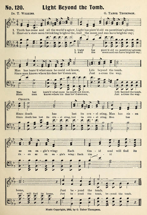 Spiritualist Hymnal page 99