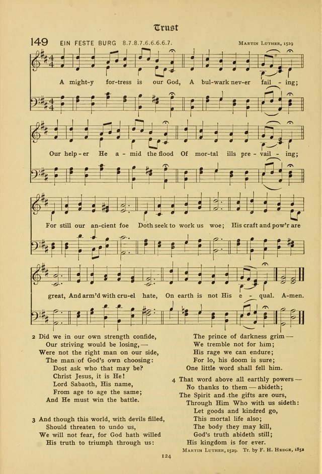 The School Hymnal: a book of worship for young people page 124