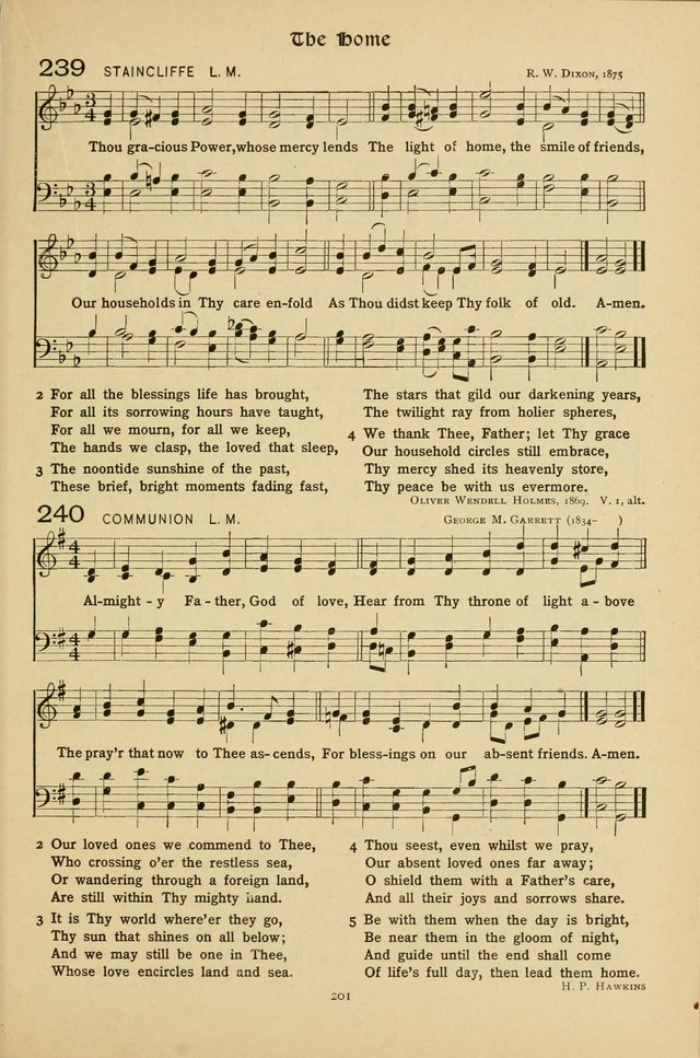 The School Hymnal: a book of worship for young people page 201