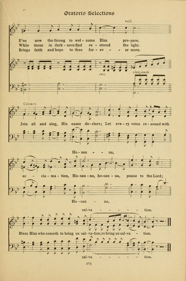 The School Hymnal: a book of worship for young people page 265