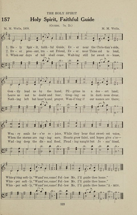 Service Hymnal: with responsive readings, appropriate for all Protestant religious activities page 115