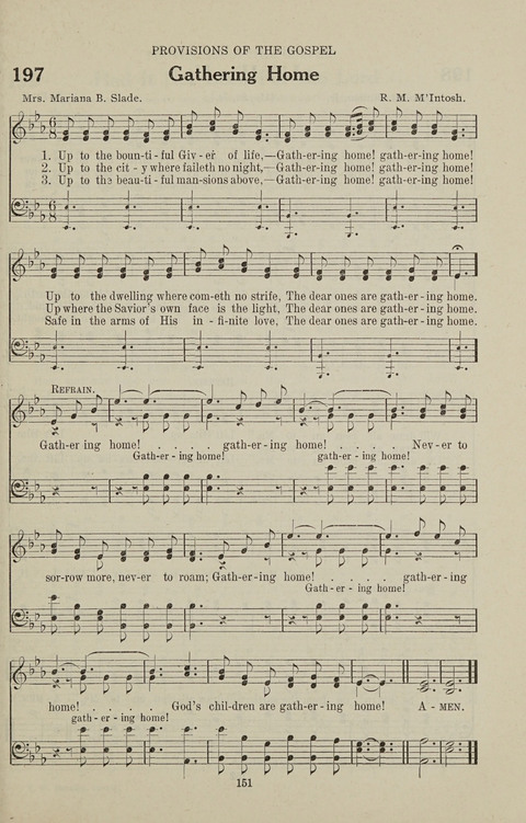 Service Hymnal: with responsive readings, appropriate for all Protestant religious activities page 143