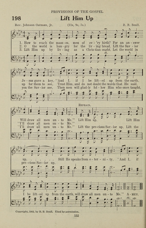 Service Hymnal: with responsive readings, appropriate for all Protestant religious activities page 144