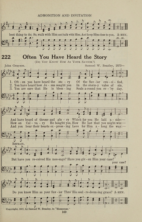 Service Hymnal: with responsive readings, appropriate for all Protestant religious activities page 161