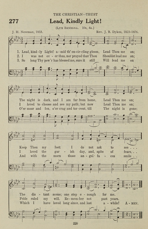 Service Hymnal: with responsive readings, appropriate for all Protestant religious activities page 212