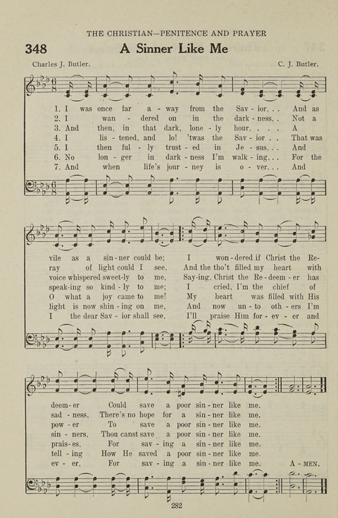 Service Hymnal: with responsive readings, appropriate for all Protestant religious activities page 274