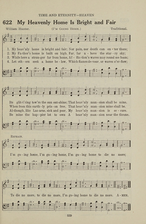 Service Hymnal: with responsive readings, appropriate for all Protestant religious activities page 531