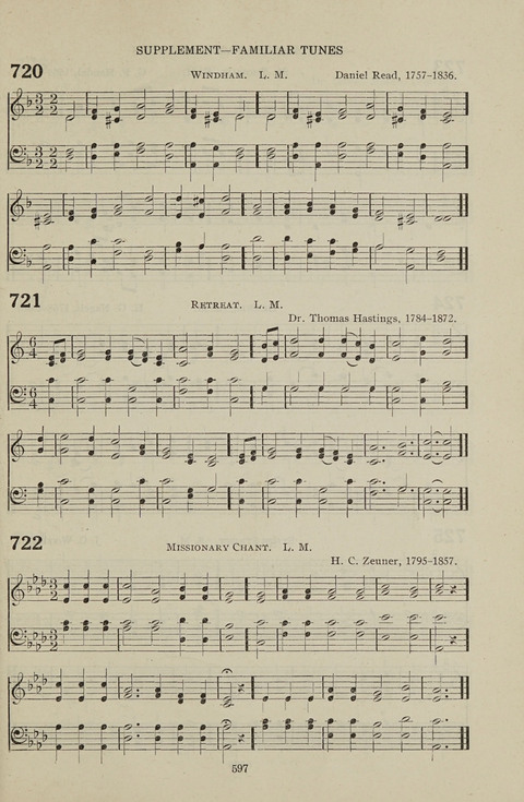 Service Hymnal: with responsive readings, appropriate for all Protestant religious activities page 589