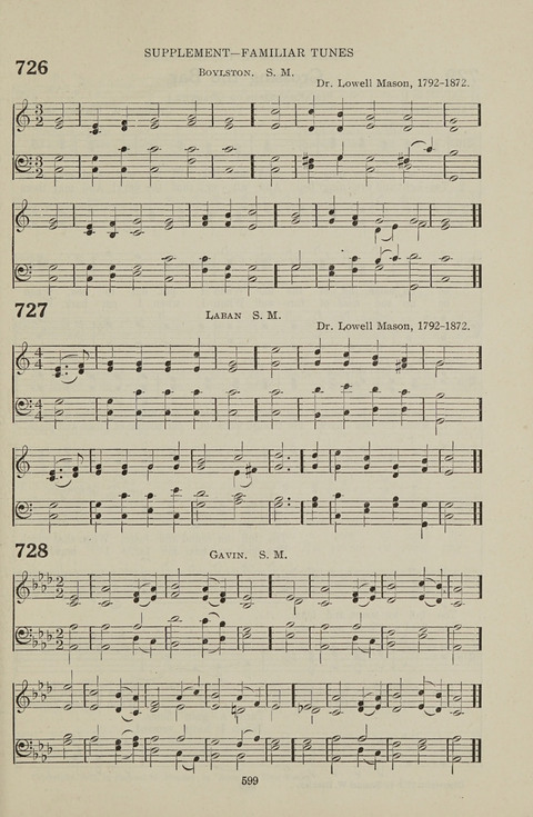 Service Hymnal: with responsive readings, appropriate for all Protestant religious activities page 591