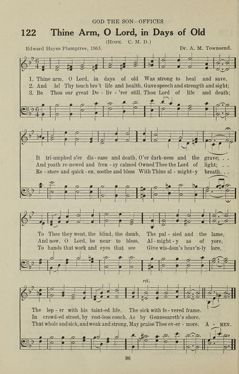 Service Hymnal: with responsive readings, appropriate for all Protestant religious activities page 88