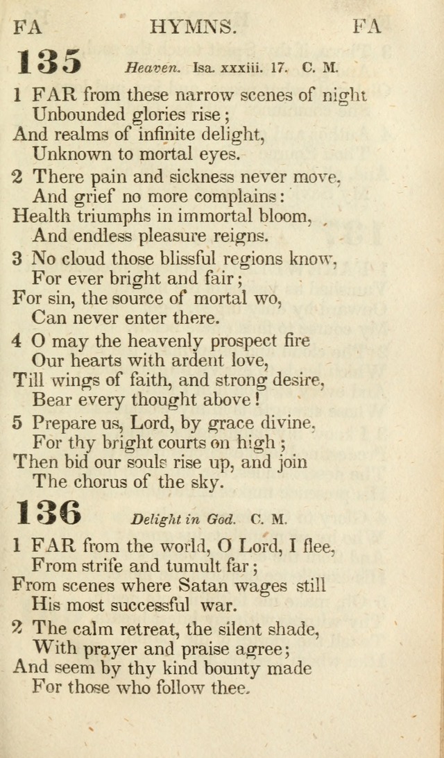 A Selection of Hymns, adapted to the devotions of the closet, the family, and the social circle; and containing subjects appropriate to the monthly concerns of prayer for the success... page 121